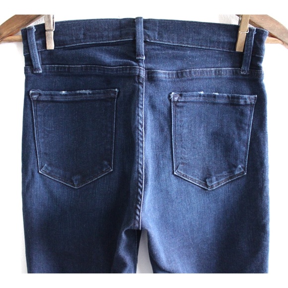 Frame Le Skinny de Jeanna Crop Lauretta Wash size 28 6 - Picture 9 of 10